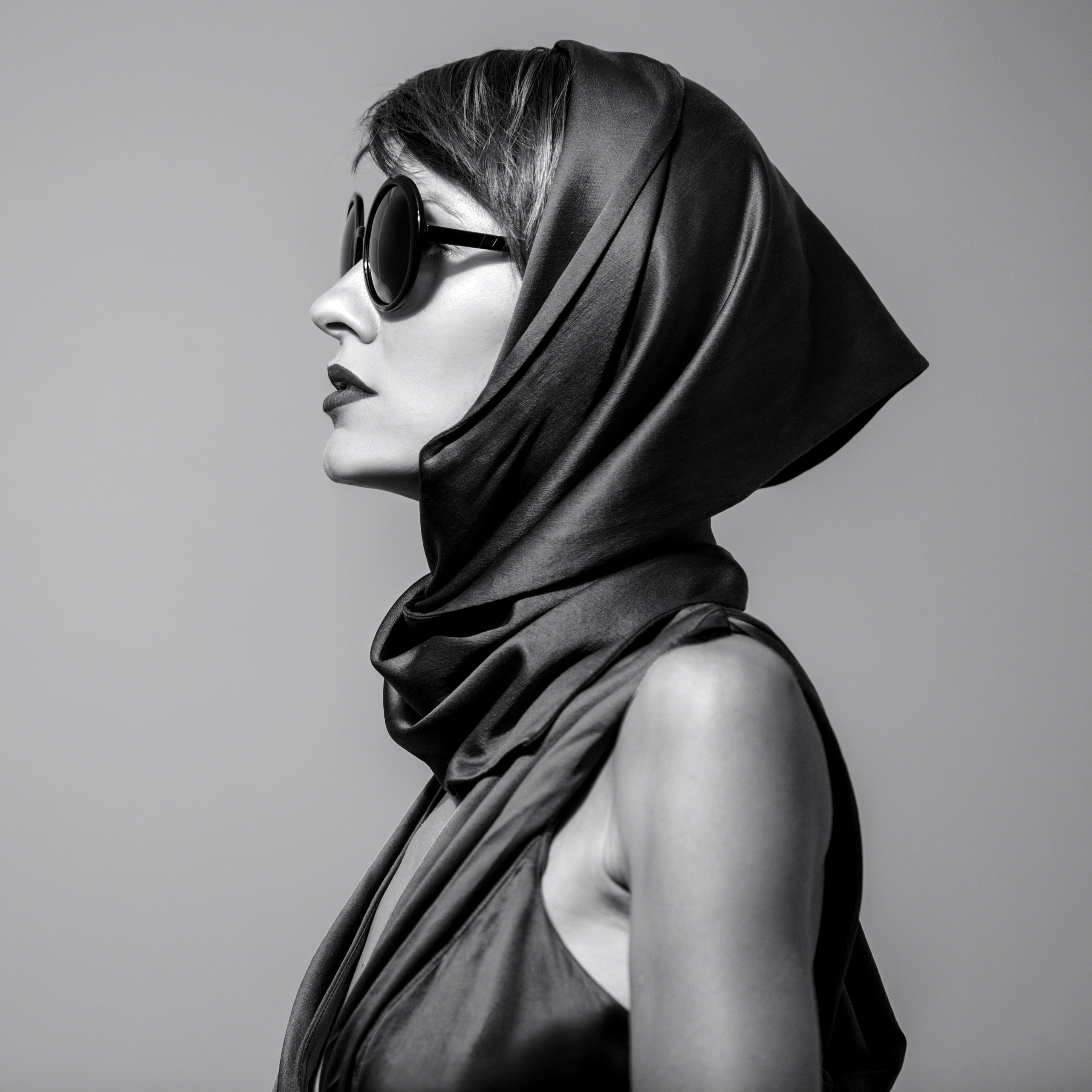 Fashion model girl in fashionable clothes